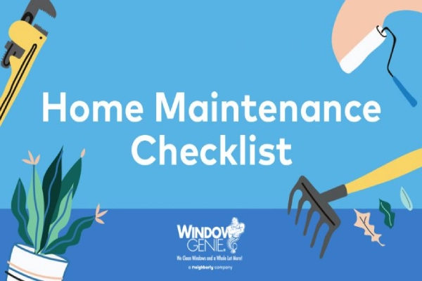 Home maintenance checklist summary.