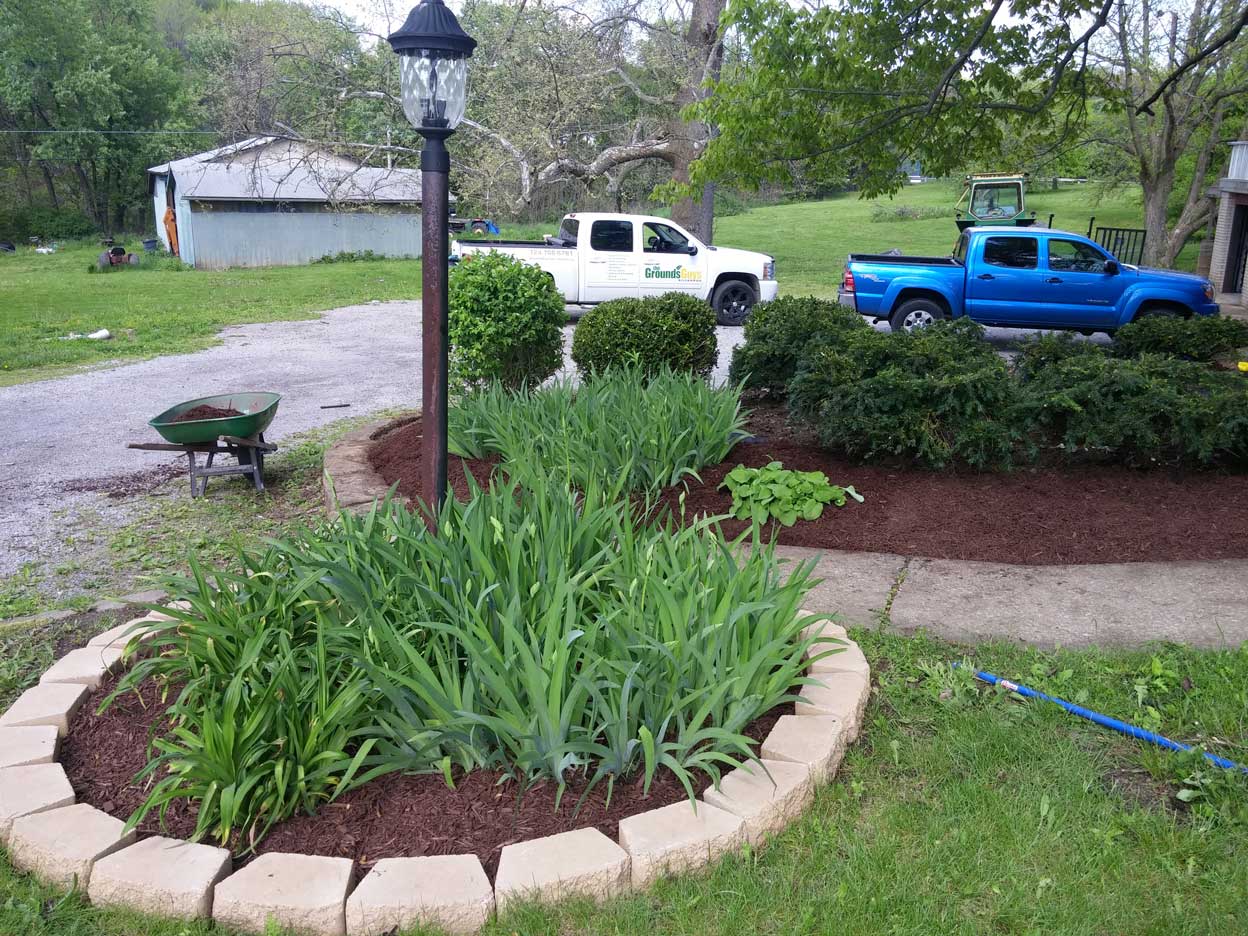 Well manicured planter