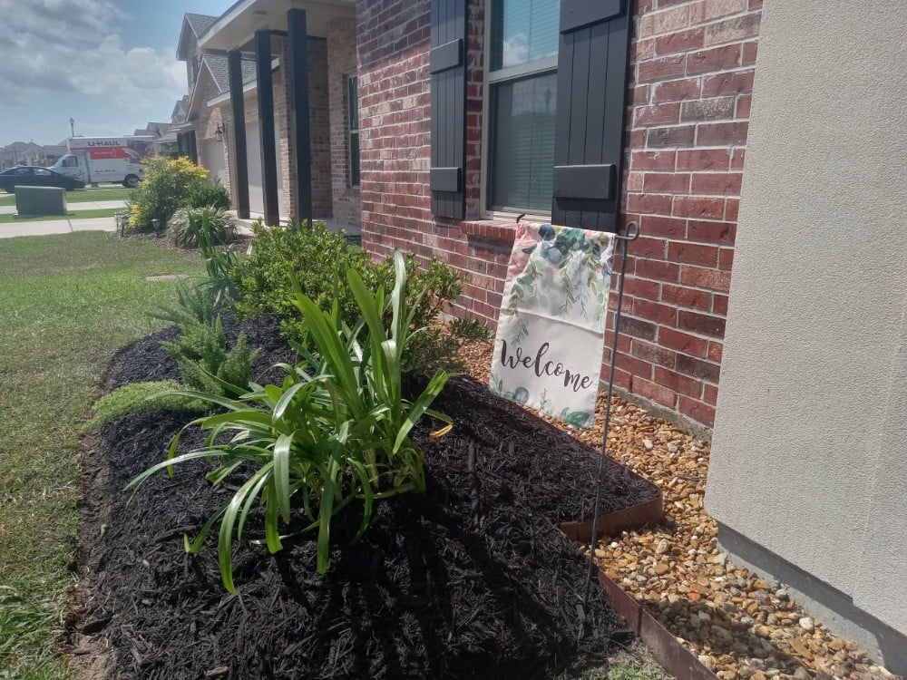 Bed Redefining & Mulch Installation