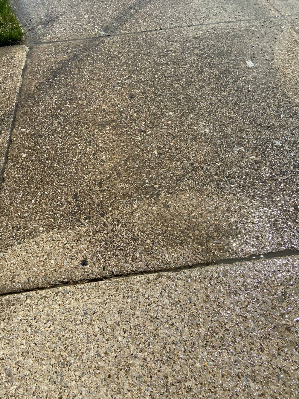Close up of Driveway