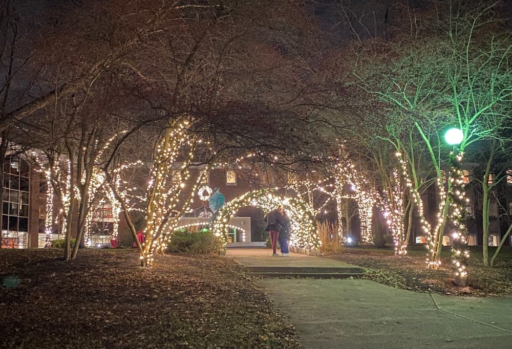 Custom Arches Holiday Lighting