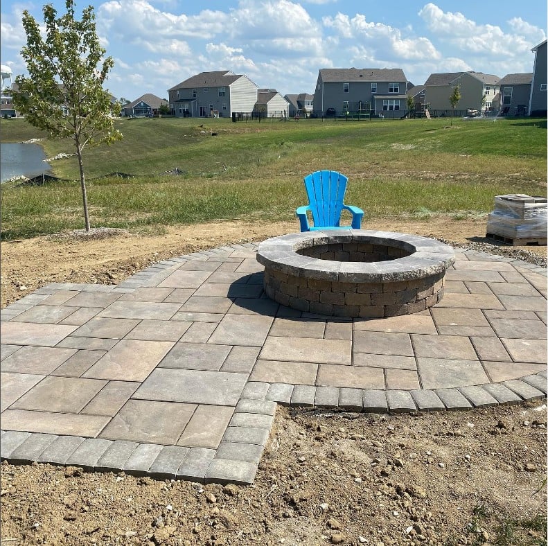 Firepit by The Grounds Guys of Carmel, IN