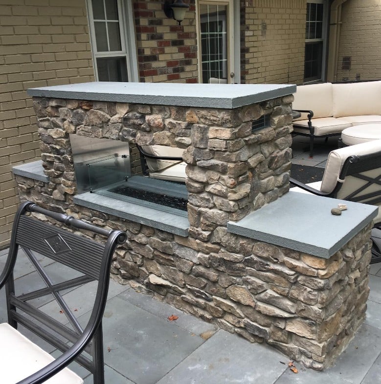 We can help to keep you warm on these cool spring nights with a custom outdoor fireplace! 317-200-2120