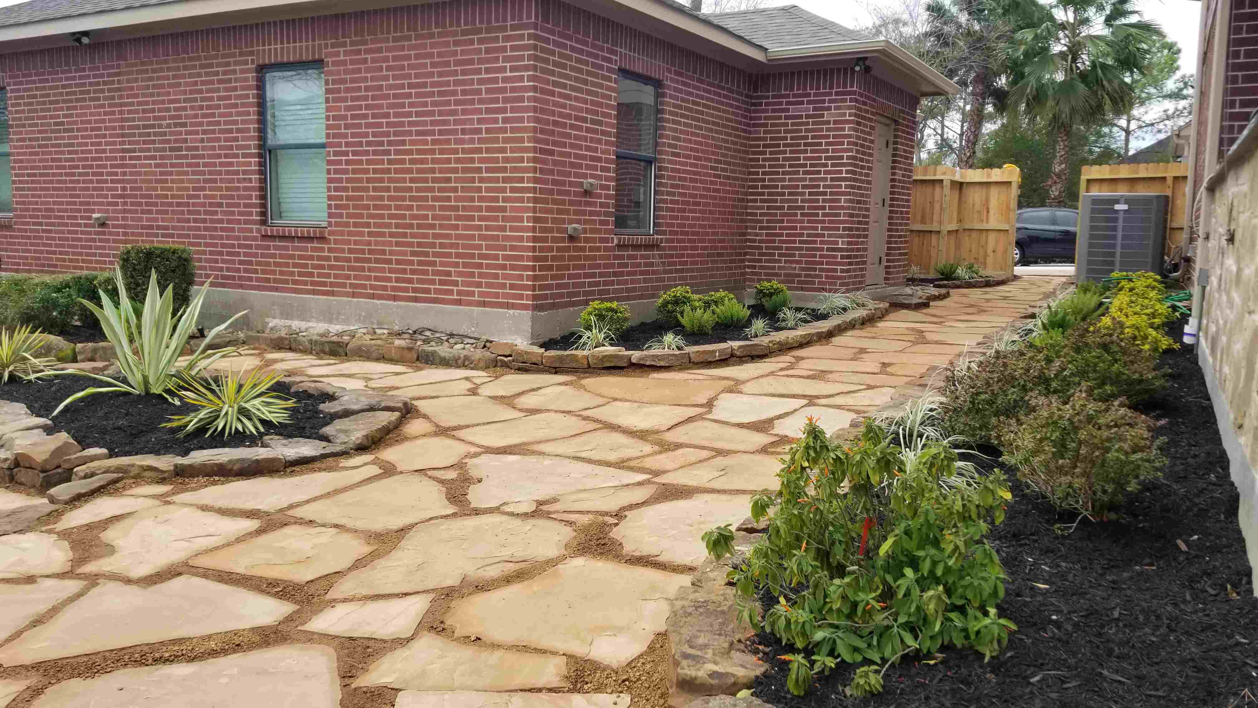 Flagstone Pathway