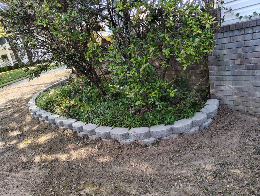 Flower bed border North Little Rock