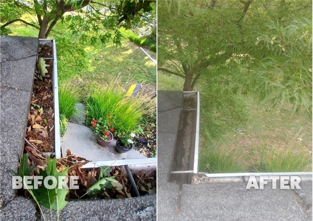 Let us help you clean your gutters and keep water flowing!