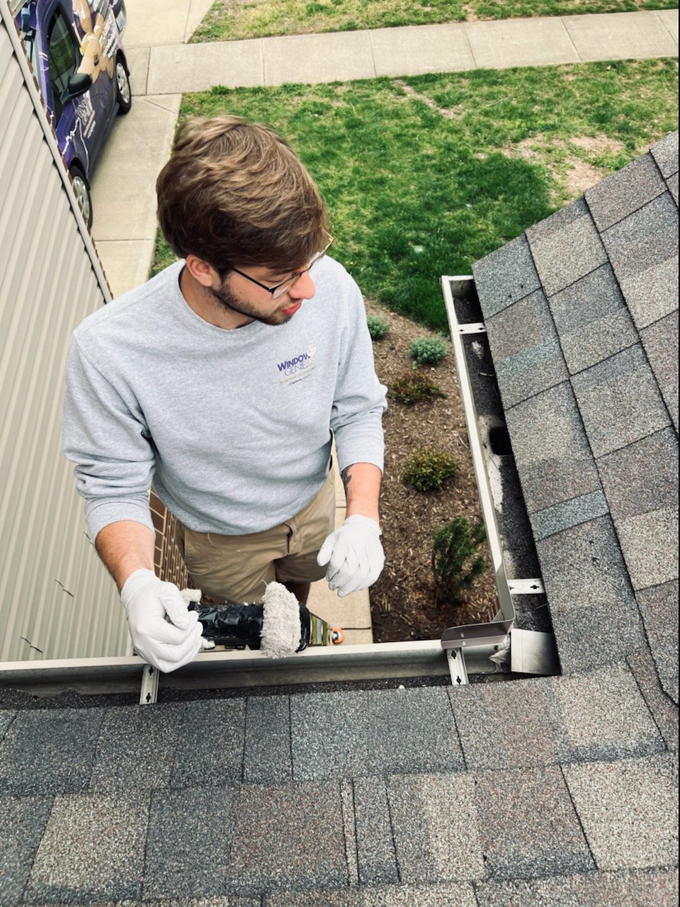 Gutter cleaning
