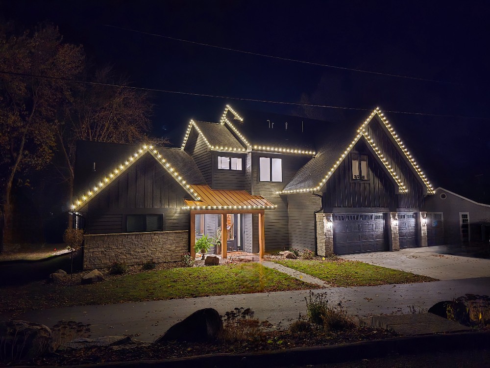 Holiday Lighting Installation