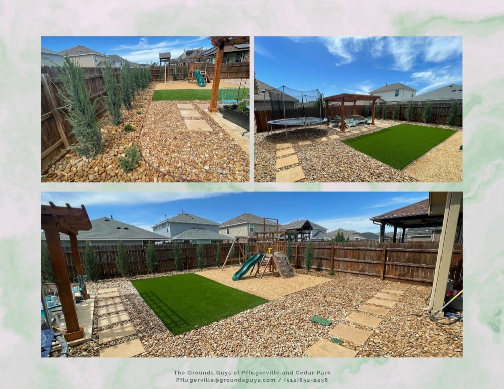 Landscape Design Transformation in Pflugerville