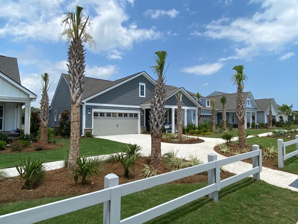 Landscape installation in North Myrtle Beach