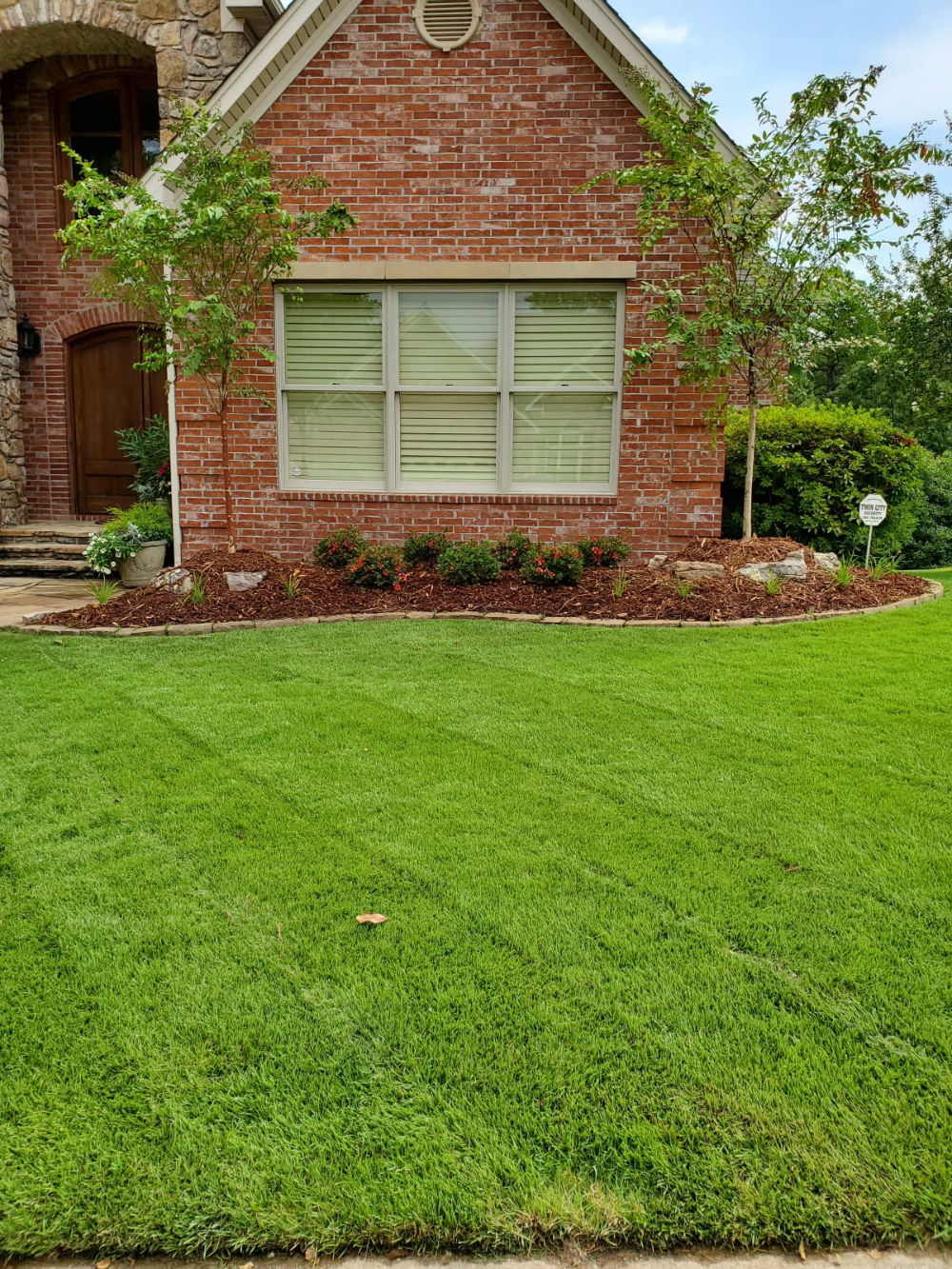 Flower beds and maintenance