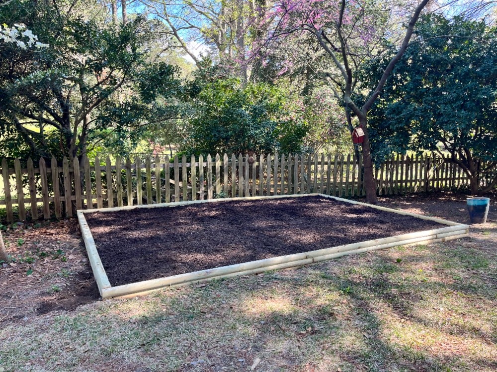 22'x22' Mulched Play Area
