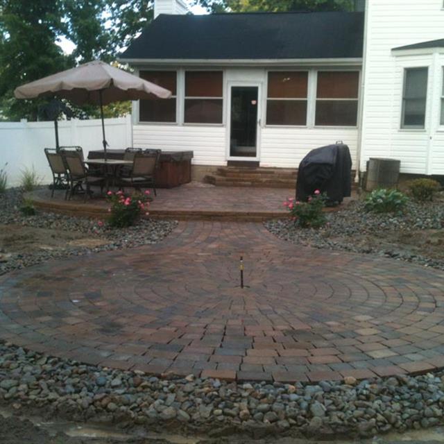 Patio work in Progress