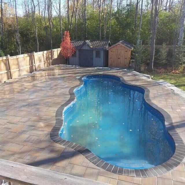 Pool and Hardscape Build