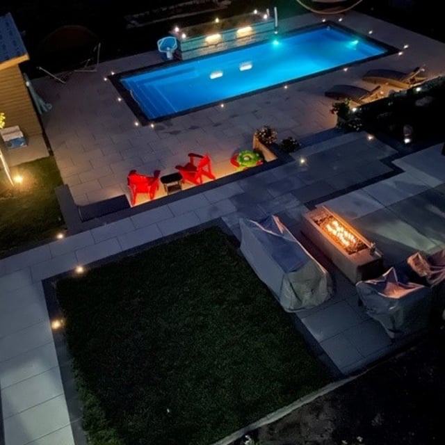 Pool and Hardscape Install