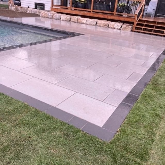 Pool and Hardscape Install