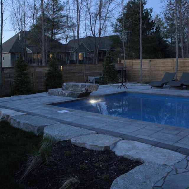 Pool and Hardscape Install