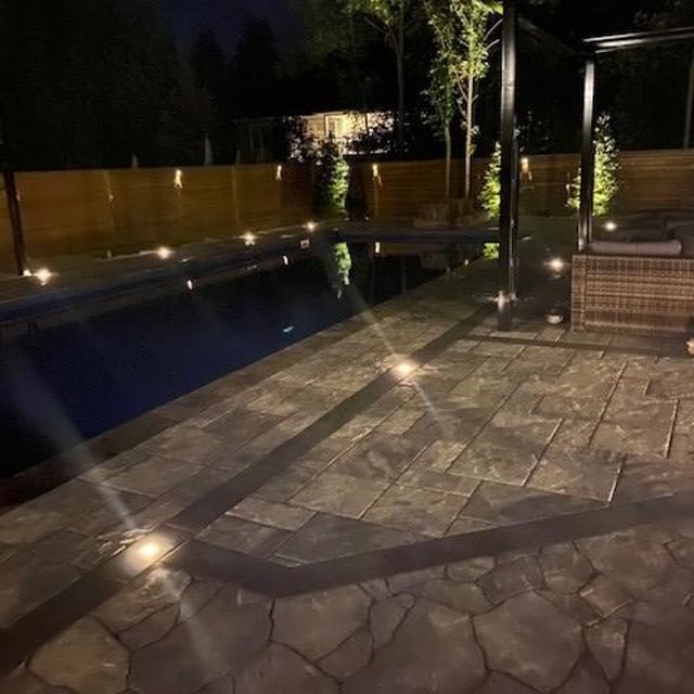 Pool and Hardscape Install