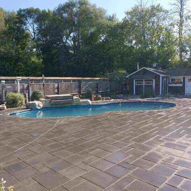 Pool and Hardscape Install