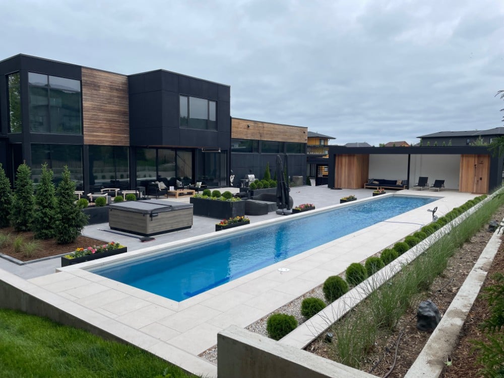 Pool and Hardscape Install