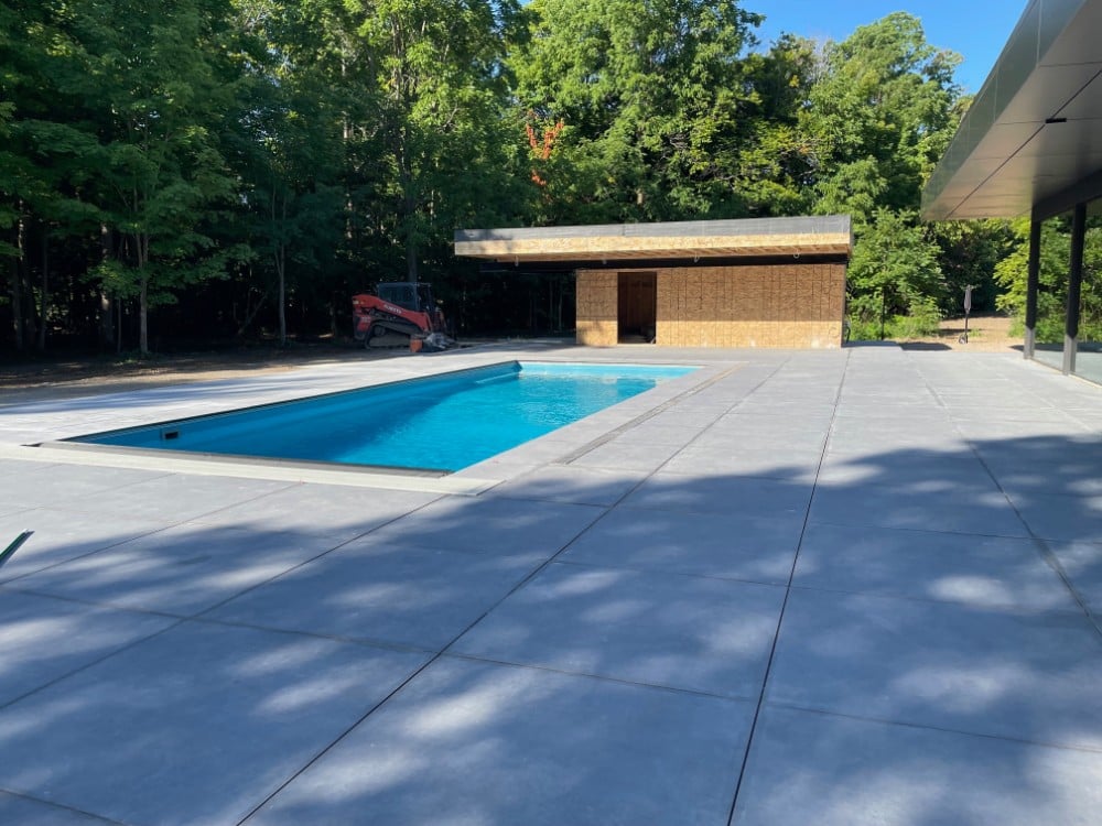 Pool and Porcelain Install