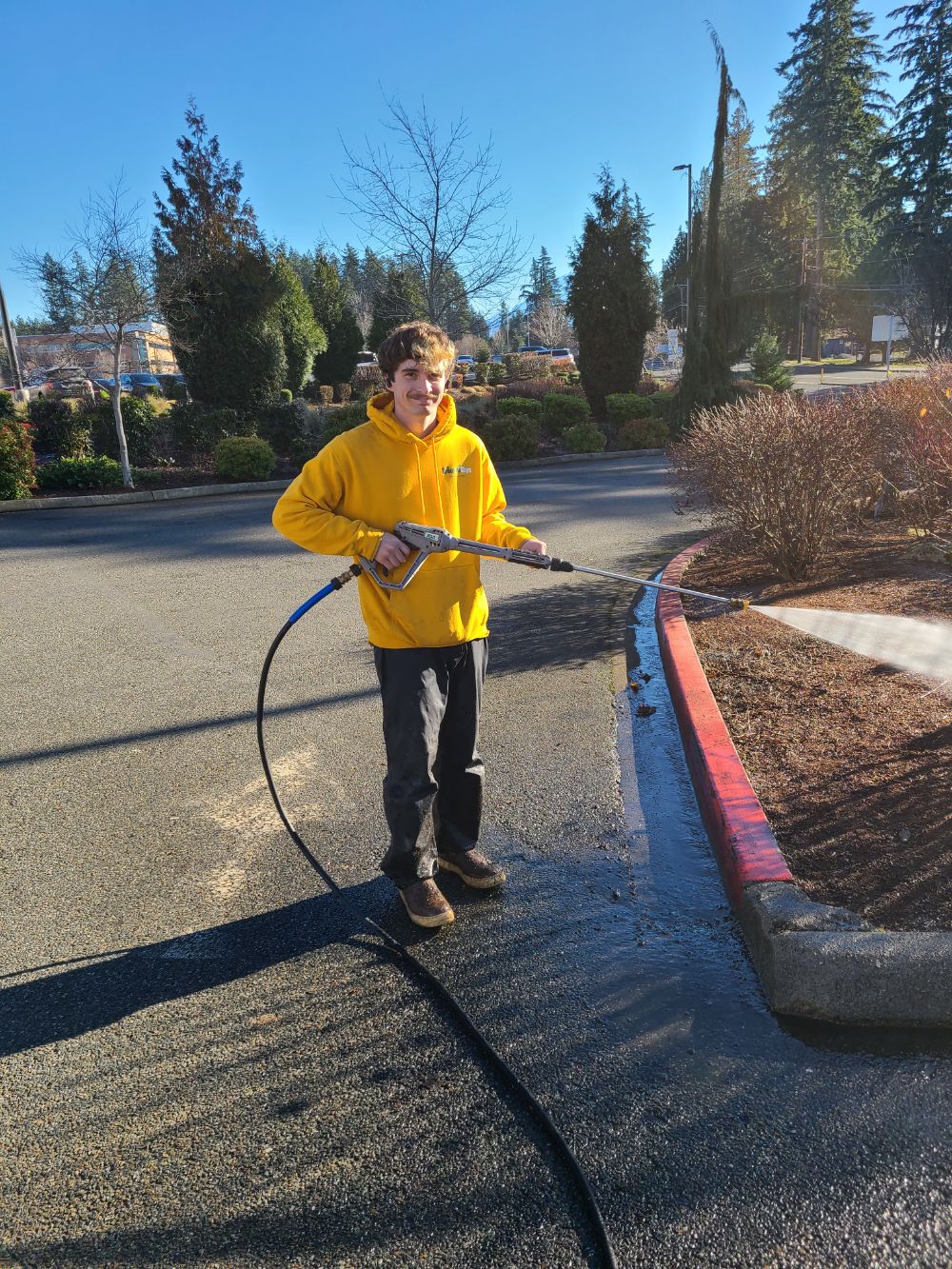Pressure washing services