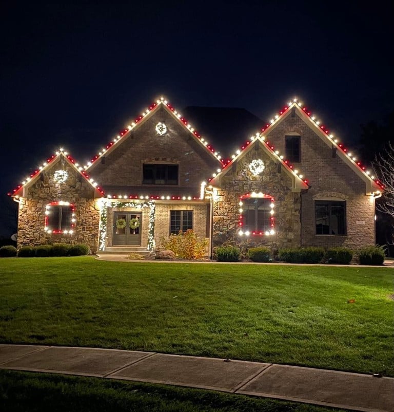Professional holiday light installations in Charlotte NC