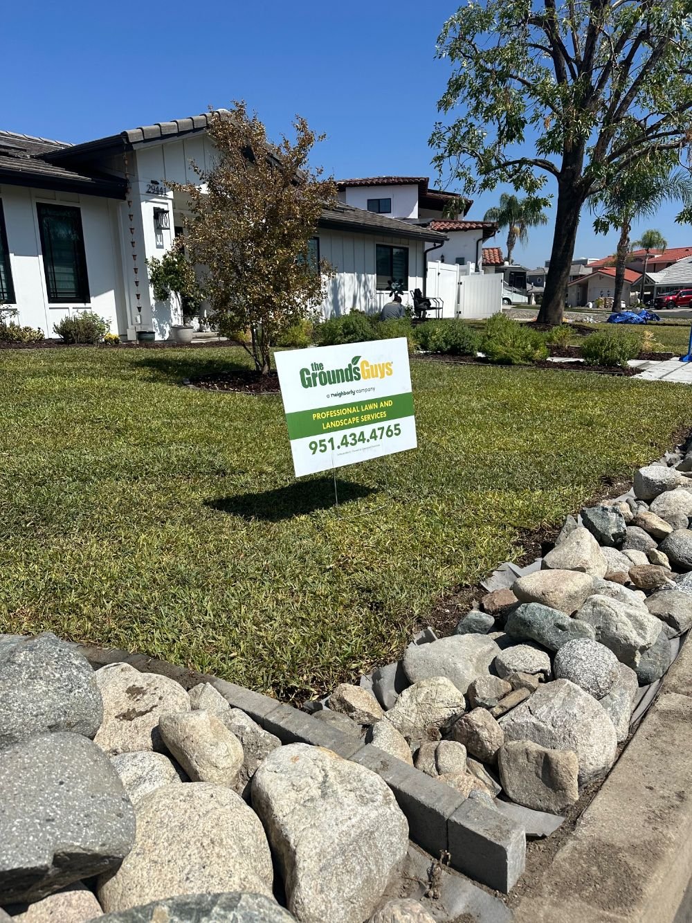 Sod, Irrigation, Hardscape and Tree Installations in Canyon Lake