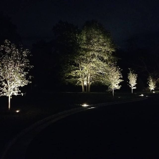 The Grounds Guys of Armonk and Greenwich outdoor lighting