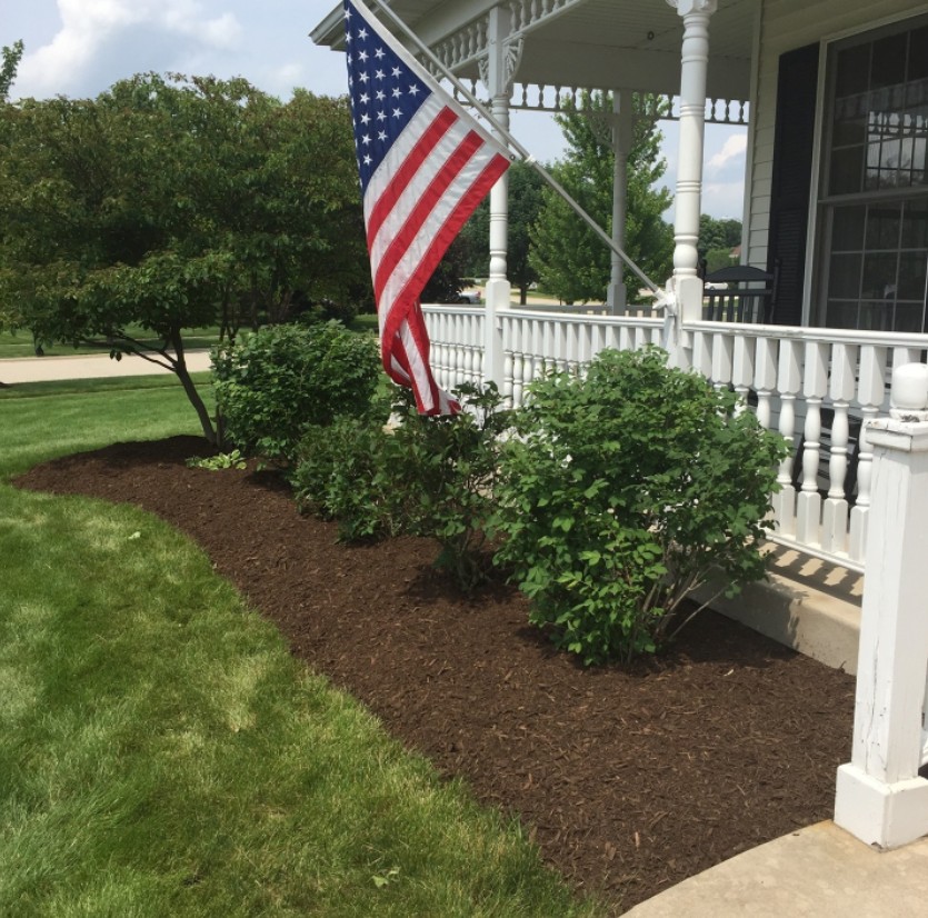 mulch installation