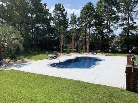 pool landscaping