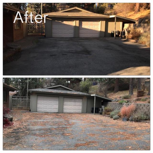 The Grounds Guys of Spokane fall cleanup