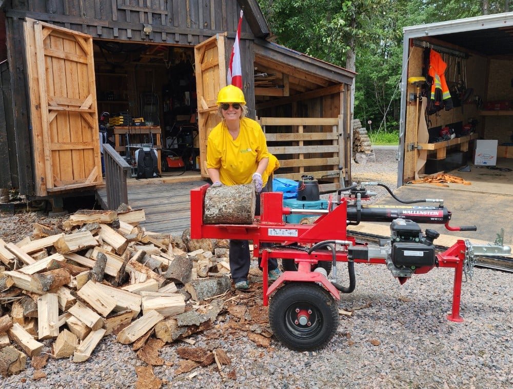 The boss is hard at work