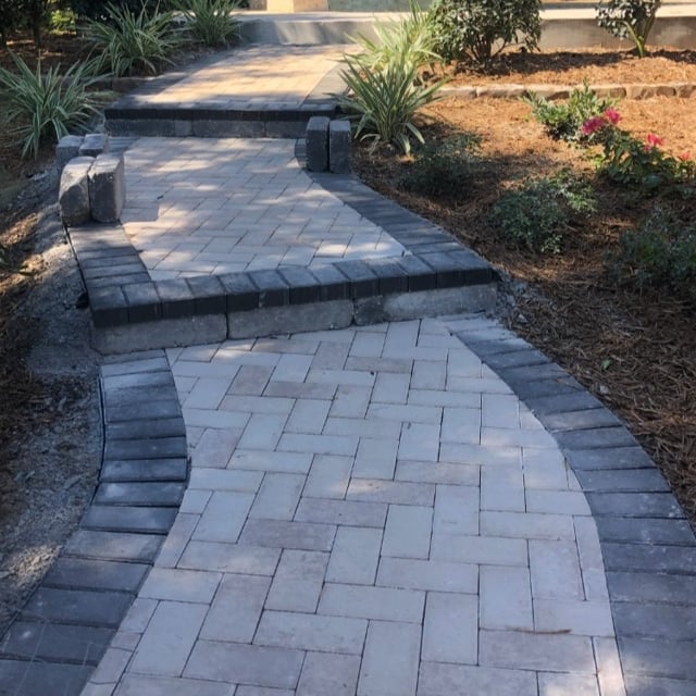 Paver Walkway