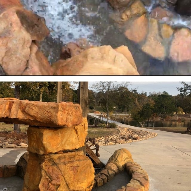 Water feature installation