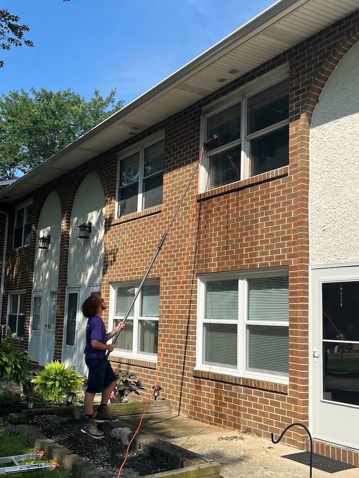 Window Cleaning, Waterfed Pole