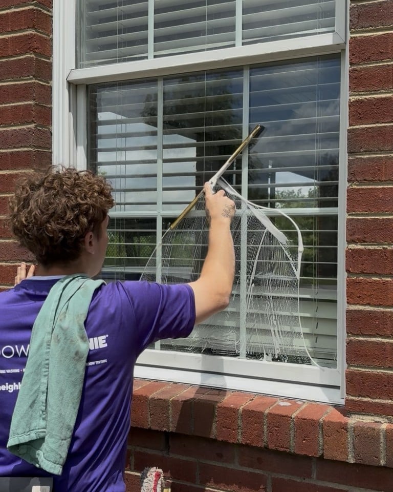 Window cleaning professional cleaning residential windows