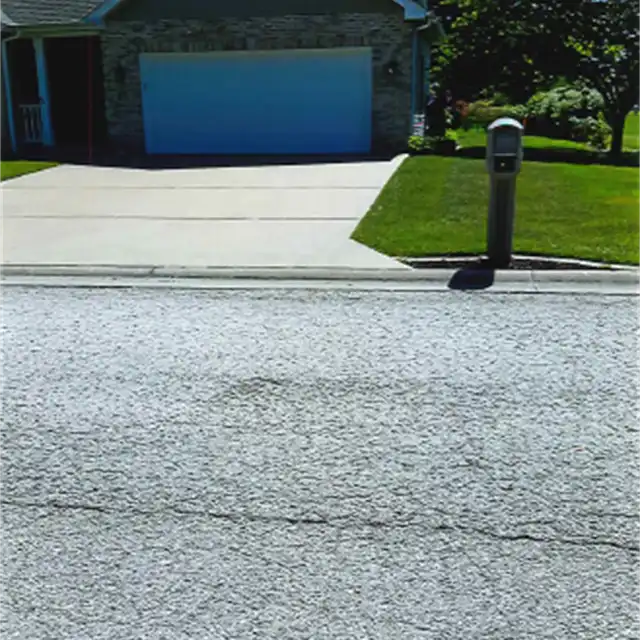 freshly manicured lawn with mailbox