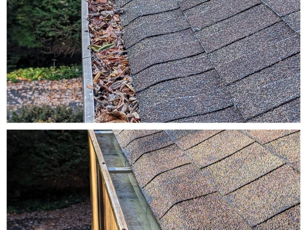 Gutter clean out