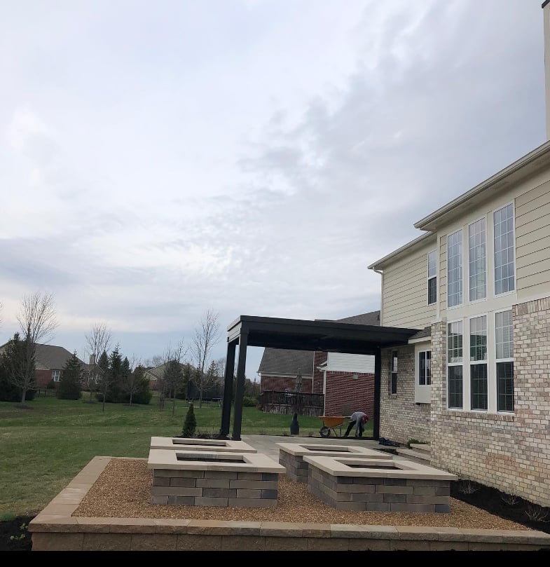 landscaping by The Grounds Guys of Carmel, IN