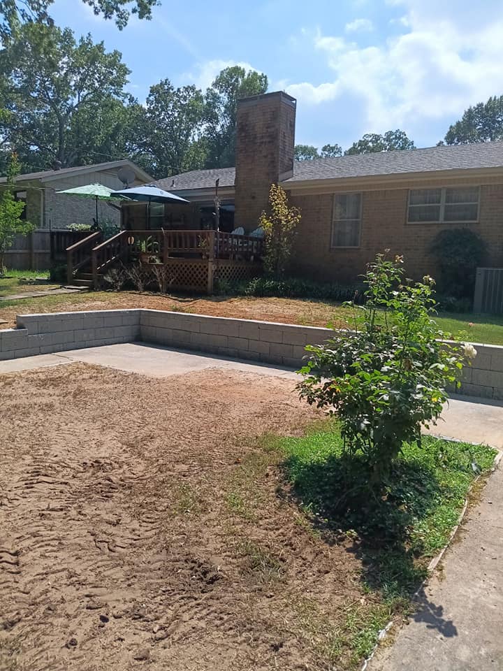 Retaining Wall Installation