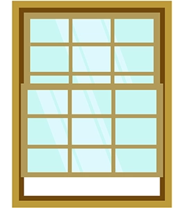  Window Genie fixed grid window.