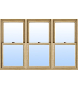  Window Genie 3 double hung windows.