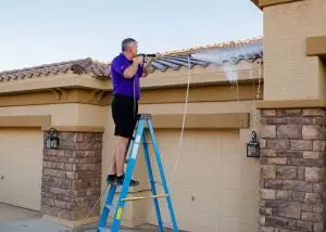 Roof wash