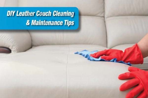 DIY Leather Couch Cleaning.