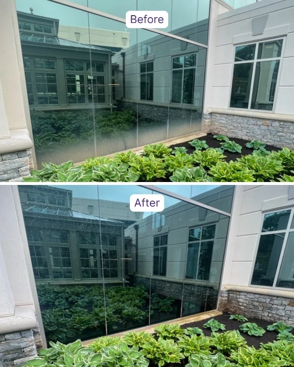 Retail Windows After Cleaning in Stonecrest.